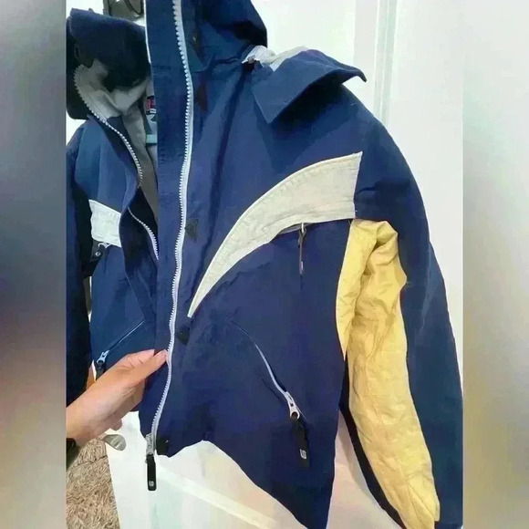 Blue Underground Navy Winter Jacket Womens Size Small - Picture 6 of 11